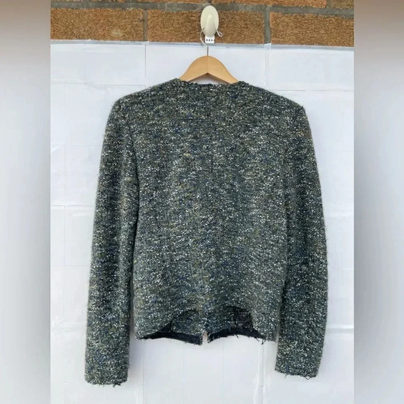ETOILE ISABEL MARANT Orson Single-Button Tweed Jacket size 40/8 - Picture 12 of 17